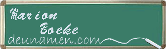 Marion Boeke Visitenkarte